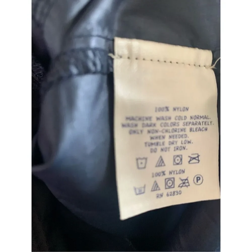 Lands’ End Navy Blue Hooded Boys Windbreaker Small